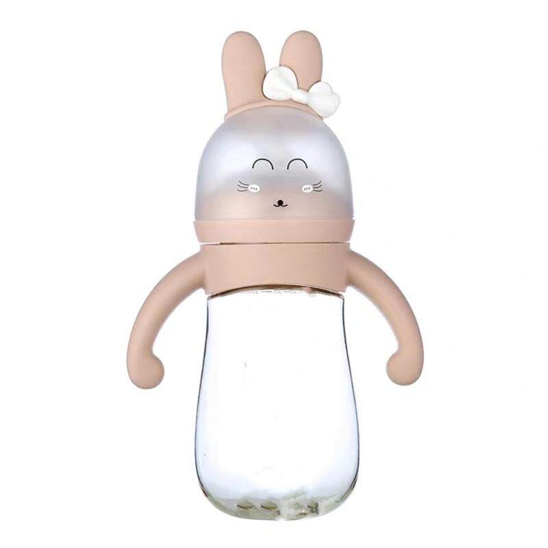 卡通ppsu手柄儿童耐摔软硅胶奶瓶