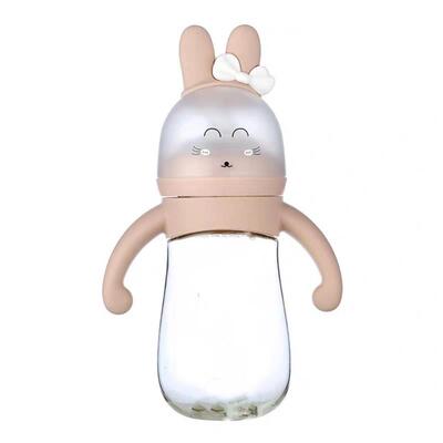 卡通ppsu手柄儿童耐摔软硅胶奶瓶