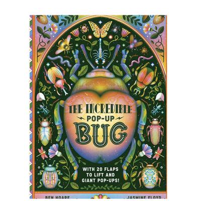 【预售】不可思议的虫子立体书英文儿童立体进口原版书精装The Incredible Pop-up Bug Templar Publishing Ben Hoare，Jasmine F