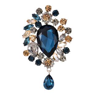 【紫罗兰正版】漫心胸针高档女精致个性花朵胸花生日礼物潮别针