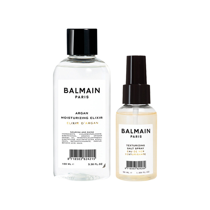 BalmainHair巴尔曼阿甘润发精油100ml海盐喷雾50ml