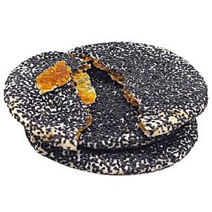 黑芝麻饼干广西传统点心糕点薄脆即食横县特产手工新鲜现做薯蓉馅