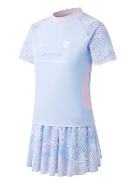 鸿星尔克女童泳衣2026年新款女孩
