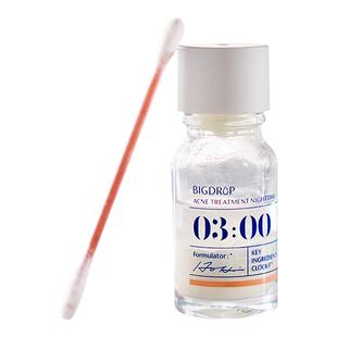 大水滴3点去D精华液淡红印抚坑粉刺战痘闭口水杨酸救急油痘肌肤