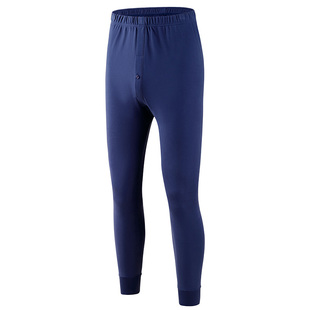 ab内衣男士秋裤薄款精梳纯棉刷绒高腰打底保暖棉毛裤R787