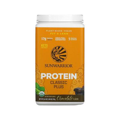 香港直发Sunwarrior植物蛋白混合粉补充吸收营养成分748g