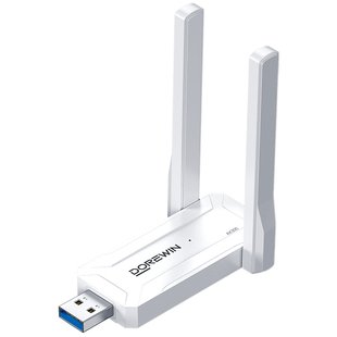 达而稳 WiFi6无线网卡千兆usb台式机接收发射器300M笔记本电脑主机上网连接热点外置网络5G双频信号免驱动