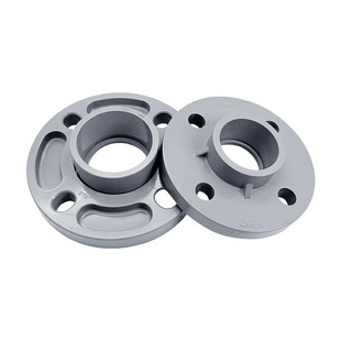 CPVC法兰化工PVC水管一体法兰盘活套分体法兰国标塑料接头两片式