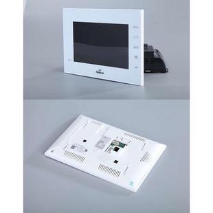 视得安2009可视对讲门铃电话7寸彩色可视分机挂架用小区楼层通话