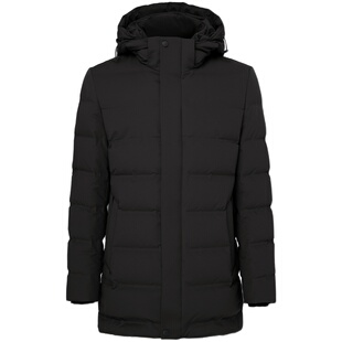 VSKONNE威斯康尼羽绒服男中长款白鹅85绒休闲潮中青年羽绒服男