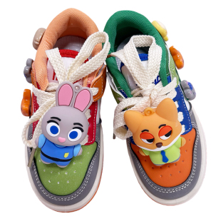 疯狂动物城童鞋男童女童板鞋春秋款幼儿园超轻大童中童2026新款潮