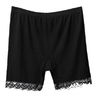 孕妇安全裤防走光可外穿孕妇裤托腹蕾丝大码莫代尔棉高腰内裤妈妈