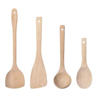 木锅铲炒菜铲子家用无漆无蜡实木勺子耐高温长柄木铲子不粘锅专用