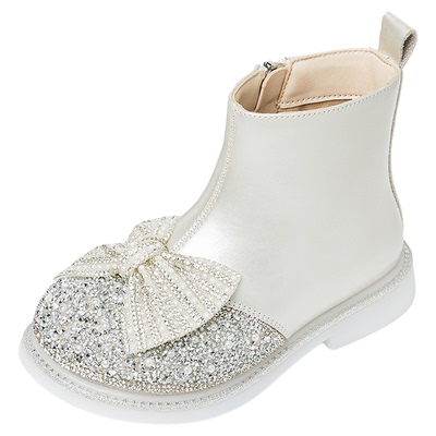 斯纳菲女童时尚水晶公主靴