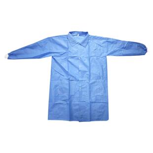 参观服一次性无纺布工作服加厚防尘食品厂车间厨房幼儿园视察服