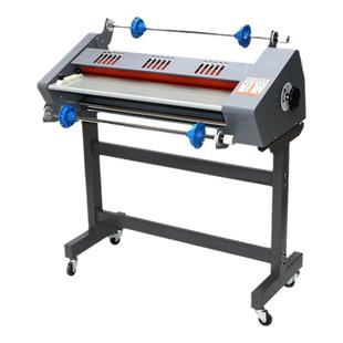 宝预FM480（胶滚）热覆膜机全自动照片相片冷裱覆膜机手动小型不干胶/包装电动复膜机广告写真腹膜机带支架