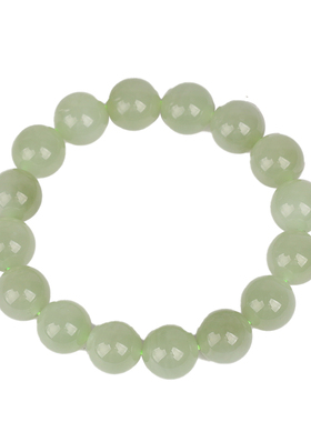 和田玉手串晴水料手链