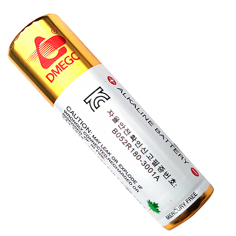 DMEGC密碼鎖指紋鎖防盜智能門鎖五號電池2600毫安原裝1.5v堿性AA
