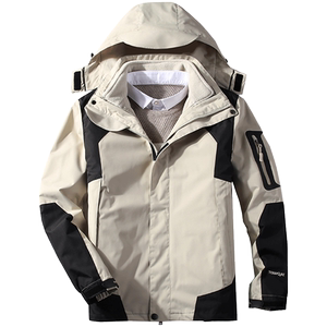 三合一可拆卸情侣冲锋衣户外