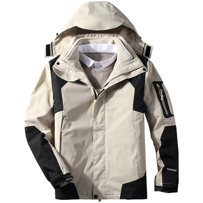 三合一可拆卸情侣冲锋衣户外