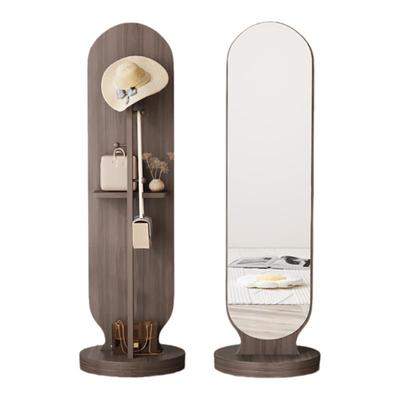 【高清稳固】旋转穿衣镜挂照一体