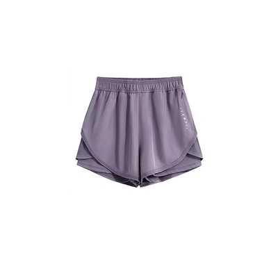 夏季女速干防走光运动三分裤
