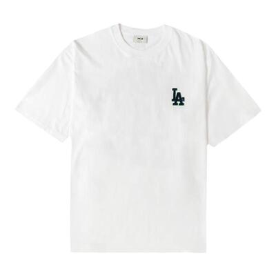 MLB短袖男女复古老花圆领T恤