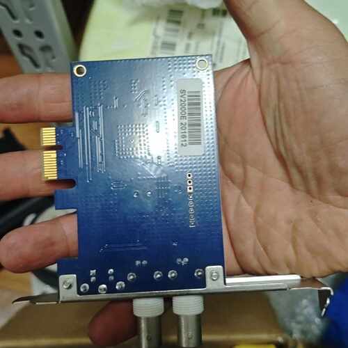 议价中安视讯SV2000E视频采集卡，PCI-E接口，支持S端子