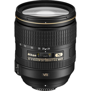 出租单反镜头 尼康 AF-S 24-120mm F4 G ED VR 尼康24120兰拓租赁