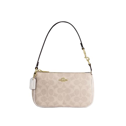 COACH/蔻驰官方 奥莱款Nolita 19女单肩手提包腋下包麻将包CW426