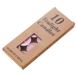 保温茶蜡烛可搭配加热底座家用无烟健康无毒表白求婚生日专用蜡烛