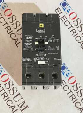 SQUAREDEDB34040CIRCUITBREAKER480Y277V40A240V免费快速送货