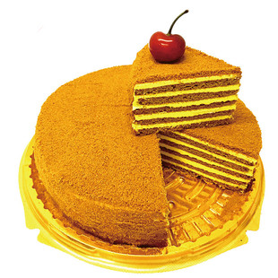 俄罗斯Megobuk玛利亚提拉米苏蜂蜜奶油夹心蛋糕玛丽亚中秋七夕礼