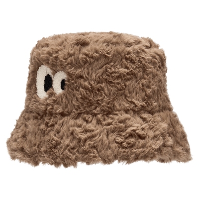 2025年冬季新款女士可爱毛毛盆帽