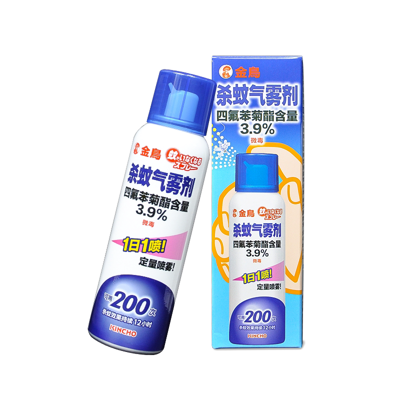 日本金鸟kincho驱蚊喷雾灭蚊神器