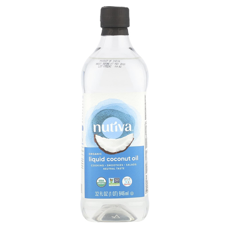 Nutiva/优缇有机液体椰子油晨起与旅行慢享轻盈片刻活力相伴