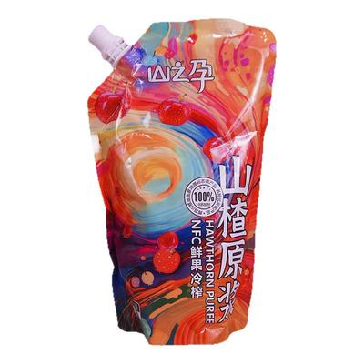 山之孕山楂原浆无蔗糖500克/袋