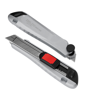 德力西美工刀重型全钢加厚壁纸刀大号裁纸刀工业级多功能墙纸刀架