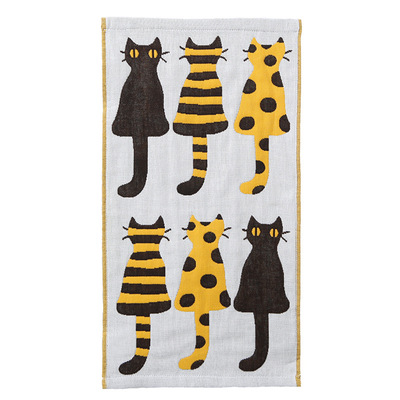 三层纱布纯棉童巾A类亲肤卡通