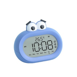 趣味大嘴闹钟学生专用起床神器2025新款电子时钟儿童男孩女孩礼物