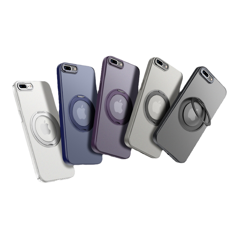 苹果8plus手机壳2024新款iphone7磁吸带支架8p全包7plus防摔高级感外壳八8全包七男女款防摔se2手机套