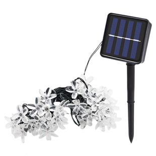 太阳能彩灯户外防水庭院阳台花园造景装饰氛围七彩变色过年花灯串