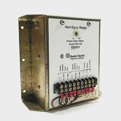 BASLER ELECTRIC PRS 250 VERI SYNC RELAY PRS250