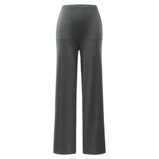 蕉下暴走阔腿瑜伽裤宽松外穿加绒直筒裤遛弯舒适高腰休闲运动长裤