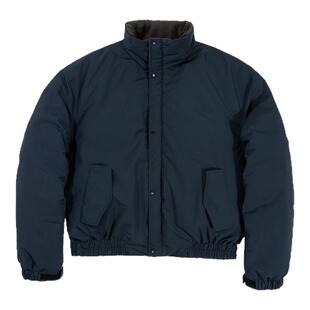 CountryMoment【90白鸭绒】美式复古撞色摇粒绒领短款羽绒服男女