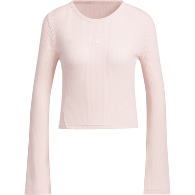 阿迪达斯女士修身长袖T恤