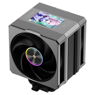 酷里奥倚天S60旗舰单塔 CPU散热器磁吸顶盖2.8吋显示屏1851/AMD