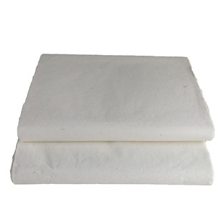 贵州皮纸纯手工半生熟仿古白色四尺皮纸宣纸楮皮构皮书法国画专用