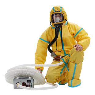 长管空气呼吸器电动送风式面罩自吸式便携式有限空间作业应急器材