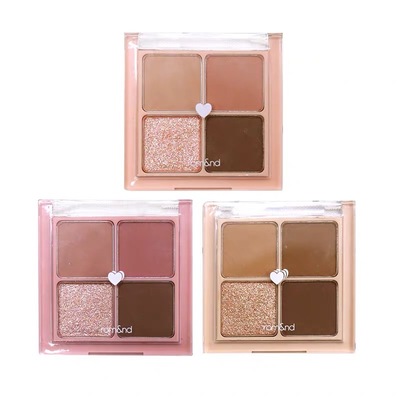 到期清仓四色眼影盘romand干燥花